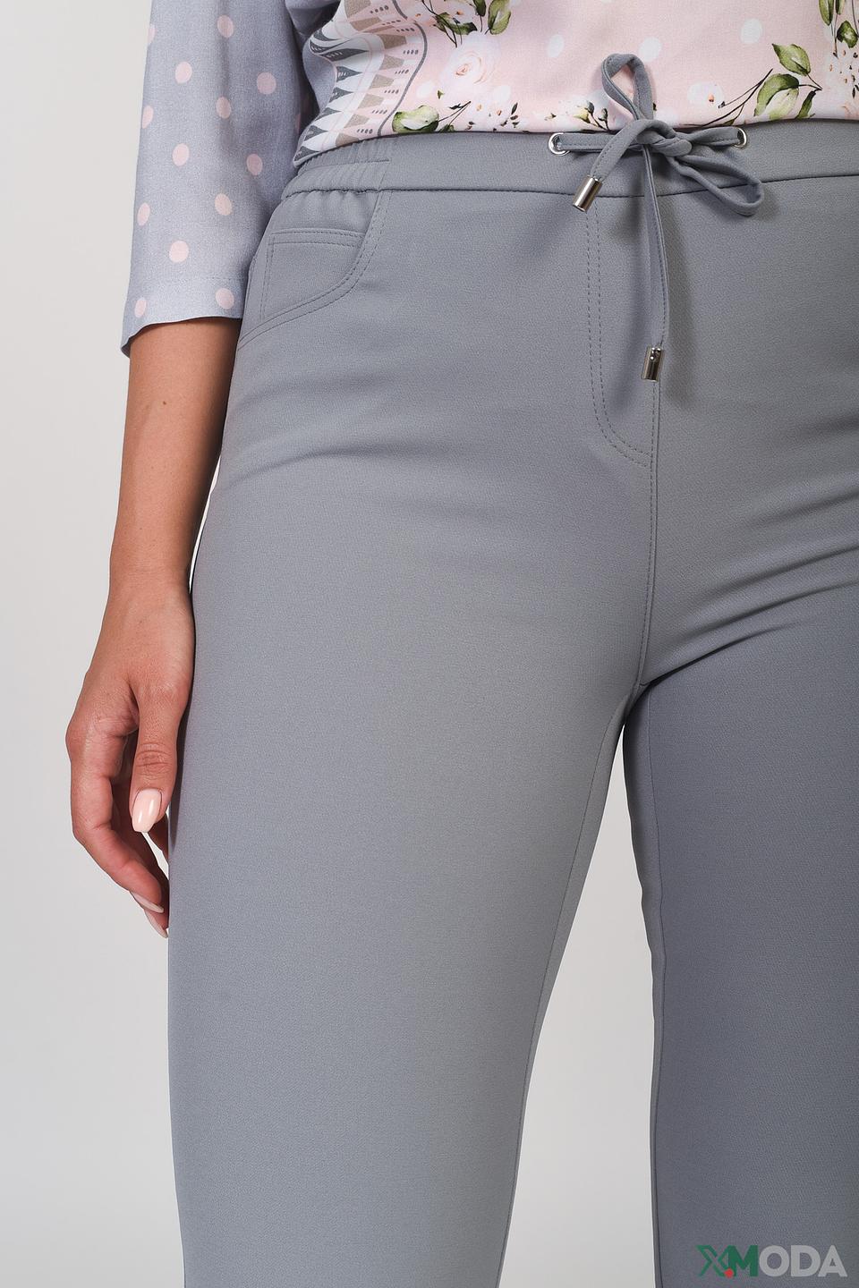 Брюки Frank Walder серые с поясом