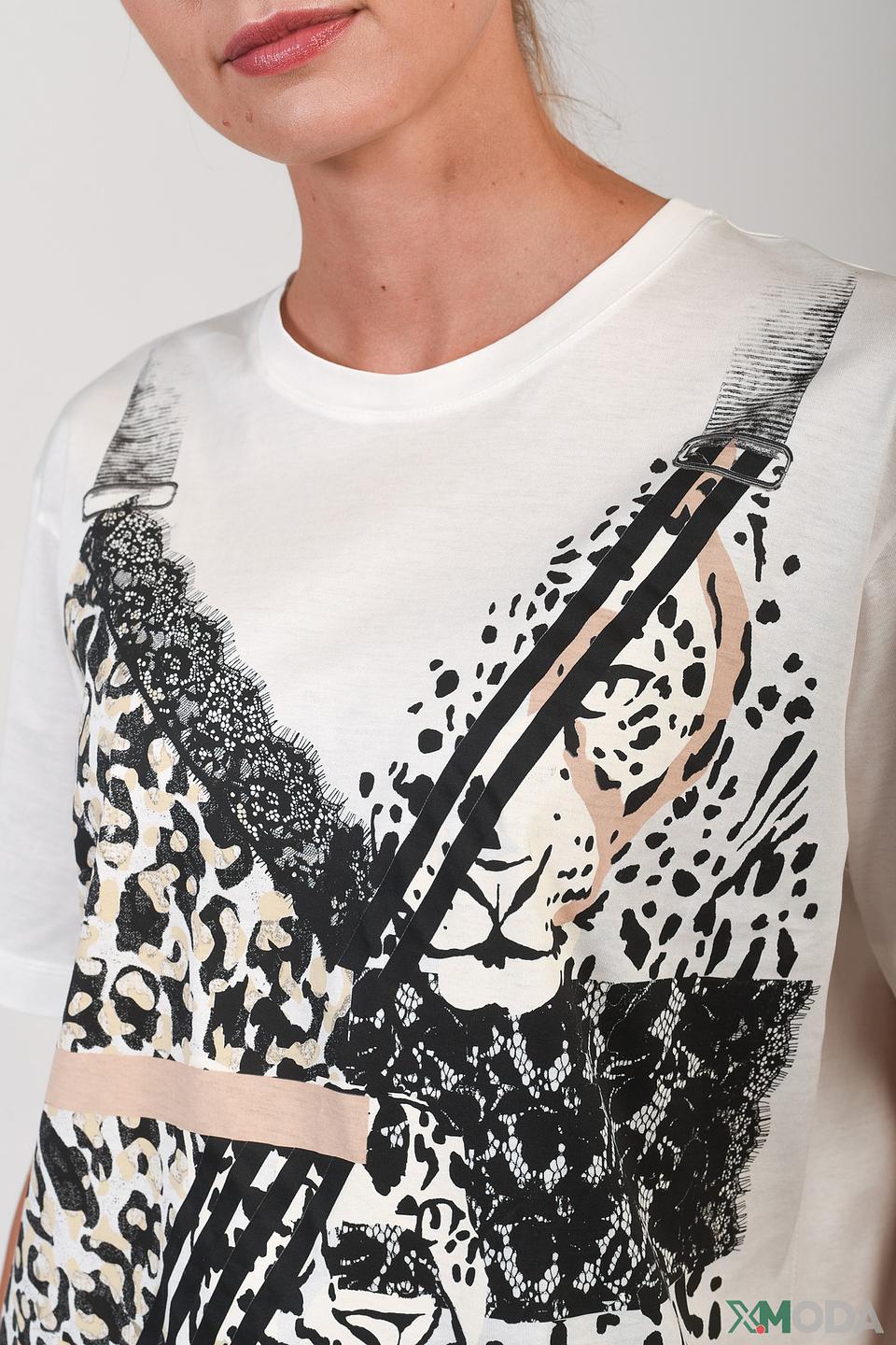 Футболка Marc Cain с принтом