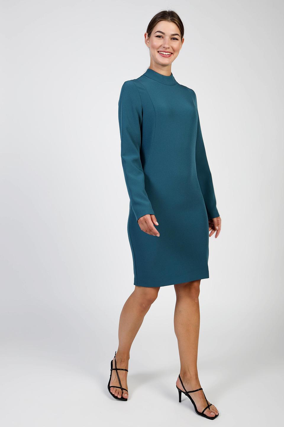 Платье Pezzo приталенное изумрудное