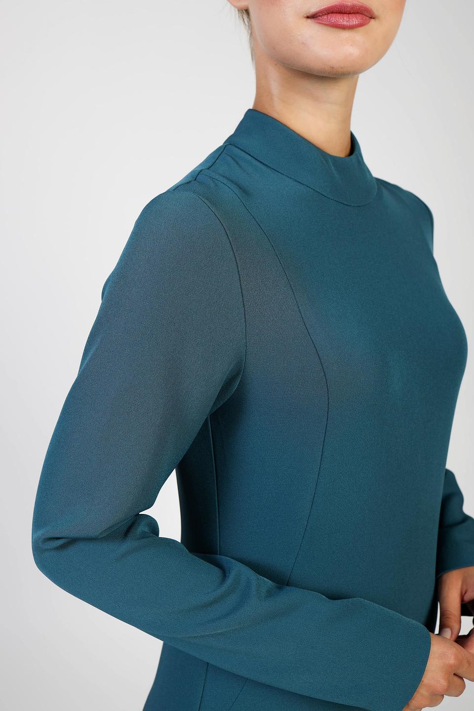 Платье Pezzo приталенное изумрудное