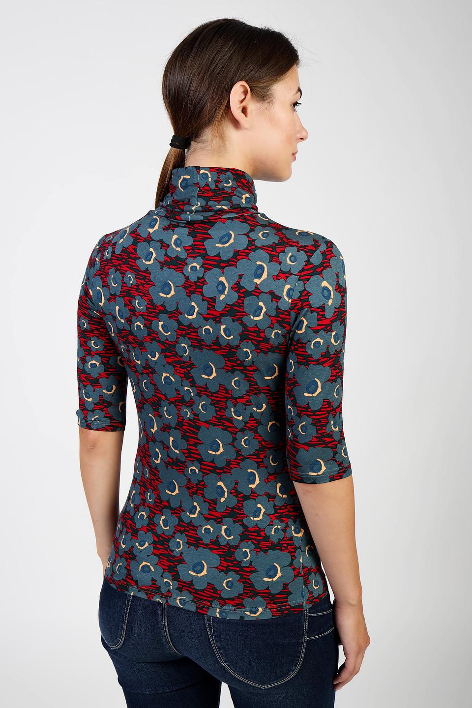 Футболка Pezzo с цветочным принтом