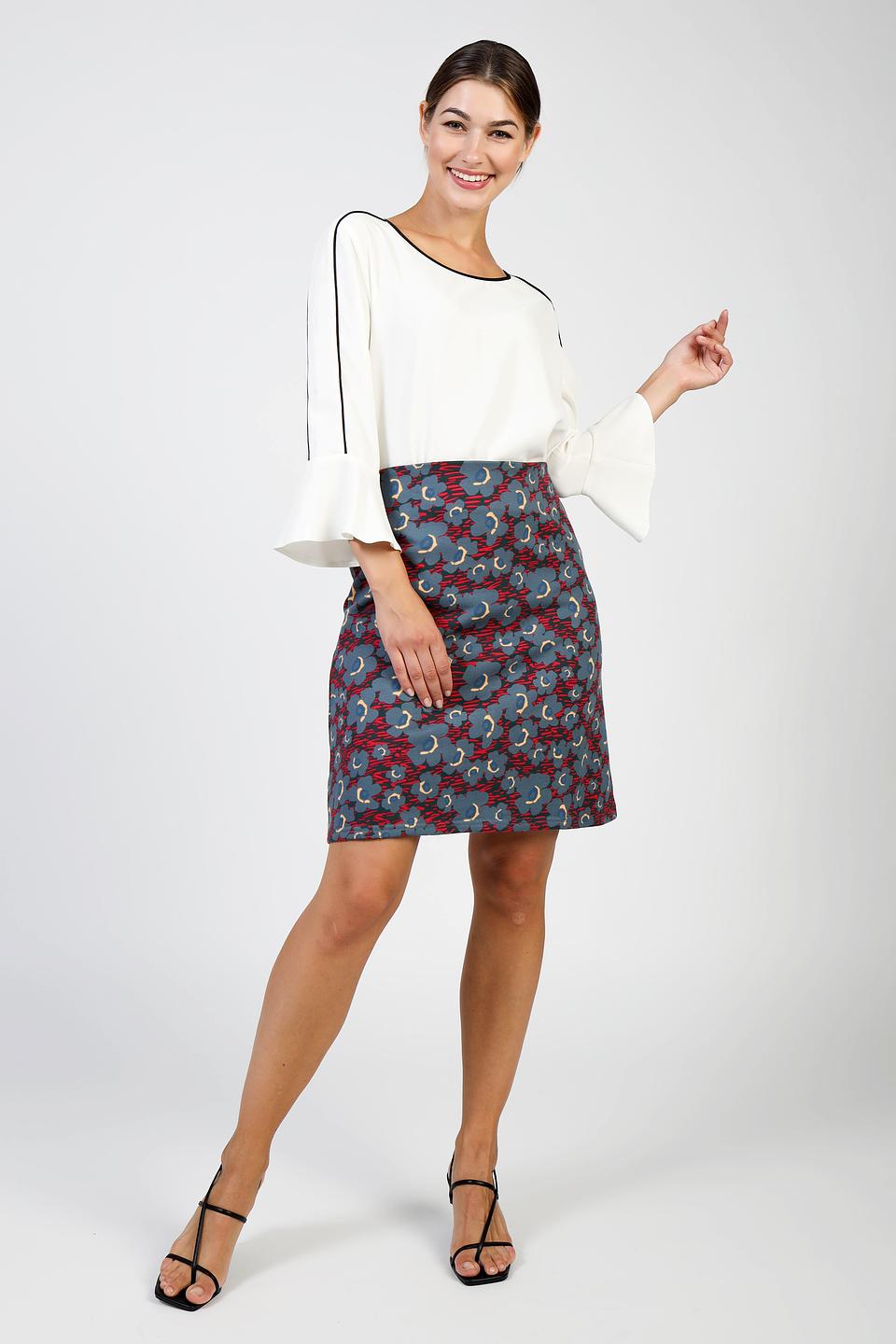 Юбка Pezzo с цветочным принтом