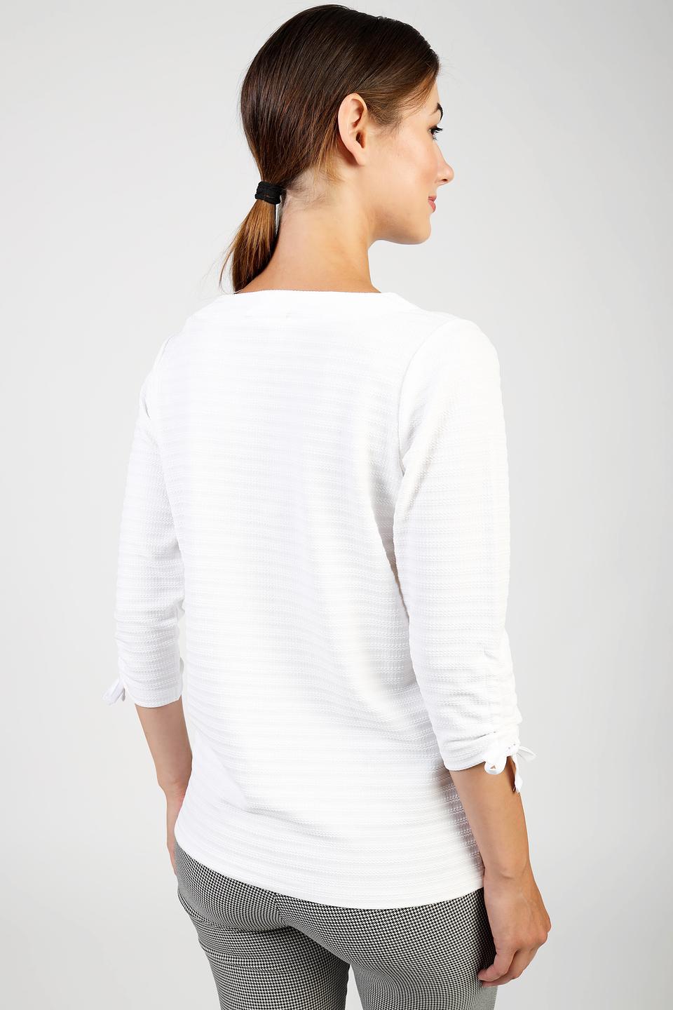 Пуловер Pezzo с рукавами-завязками