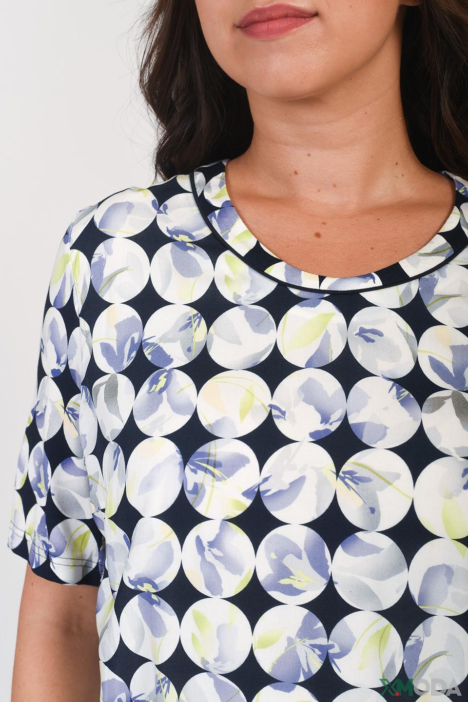 Блуза Frank Walder с принтом