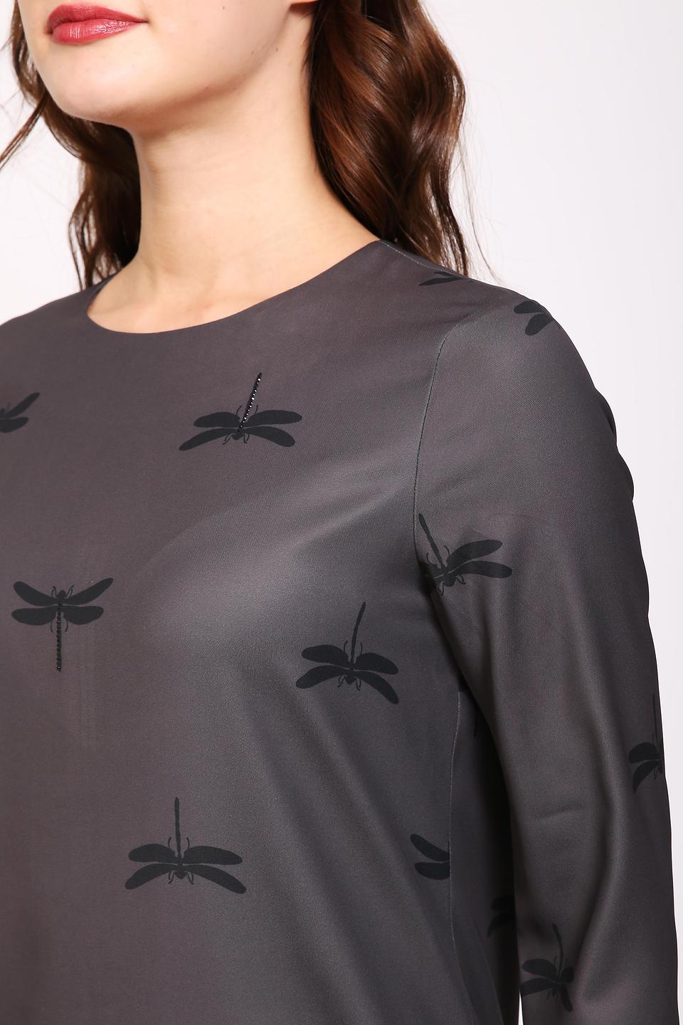 Платье Pezzo с принтом