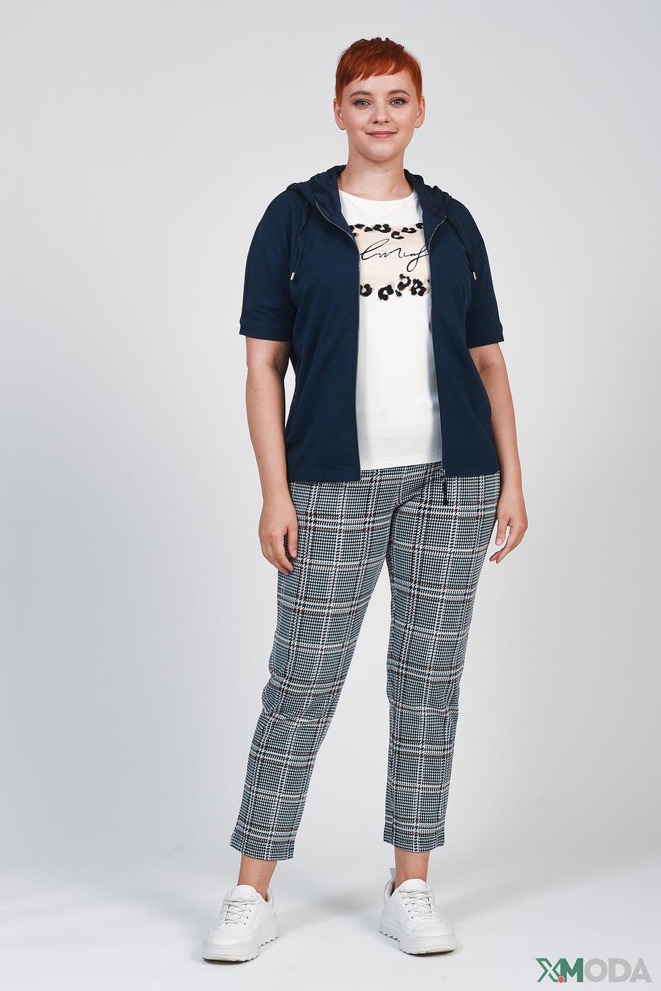 Жакет Thomas Rabe с капюшоном синий