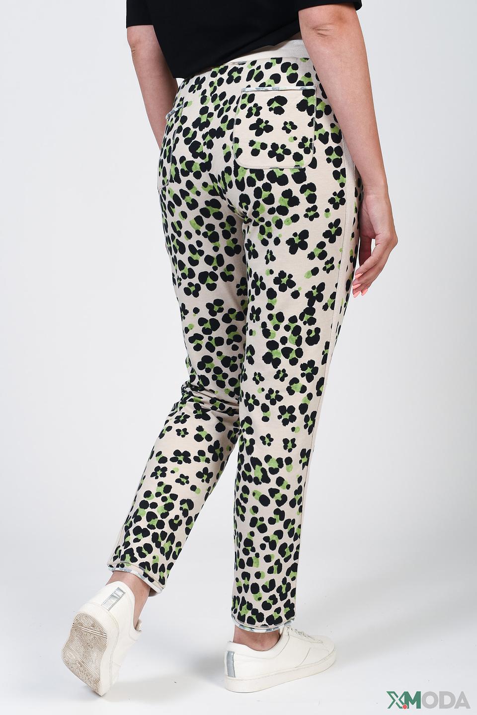 Брюки Oui с цветочным принтом