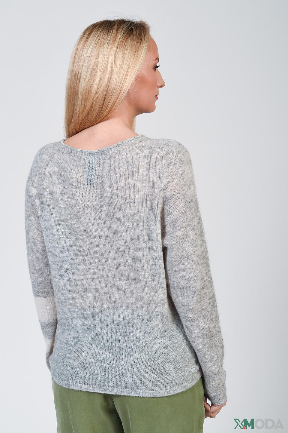 Пуловер Marc Cain с леопардовым принтом