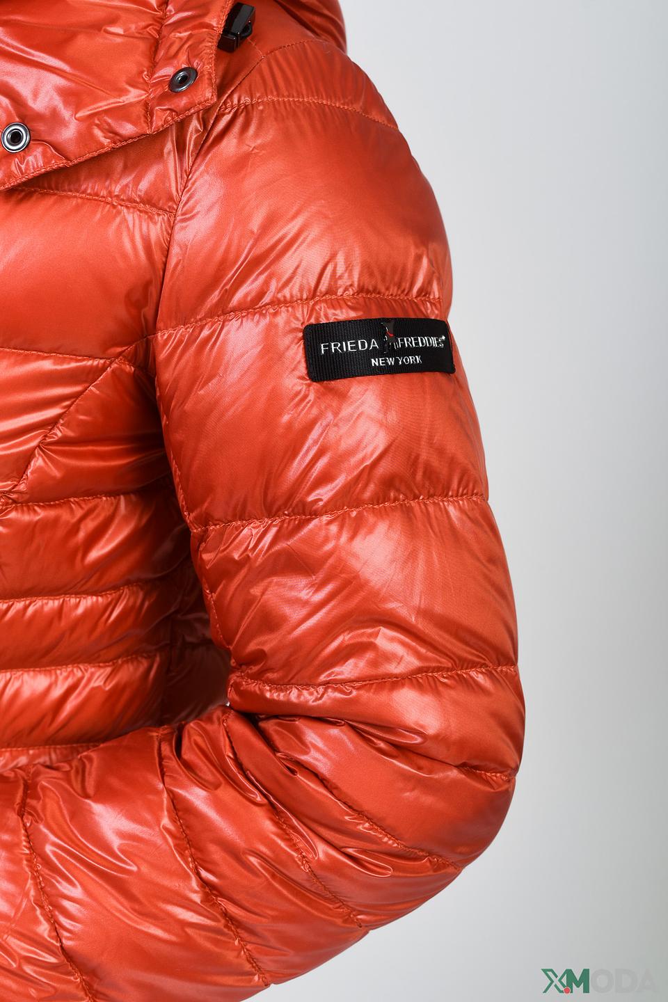 Куртка Frieda and Freddies стеганая терракотовая