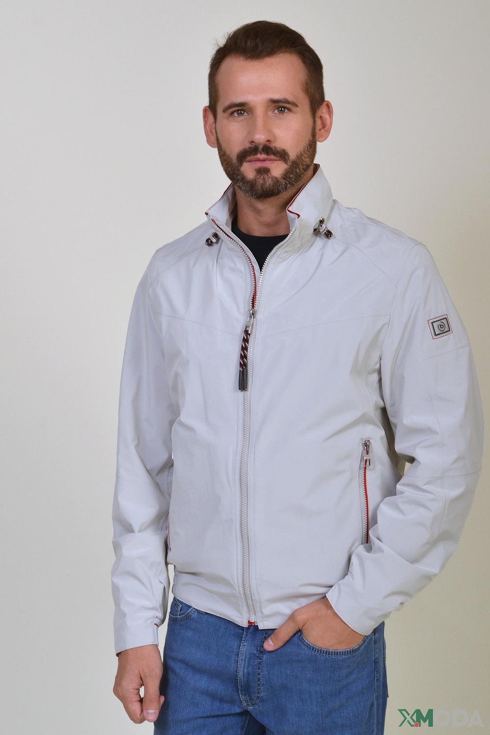 Ветровка Bugatti светло-серая