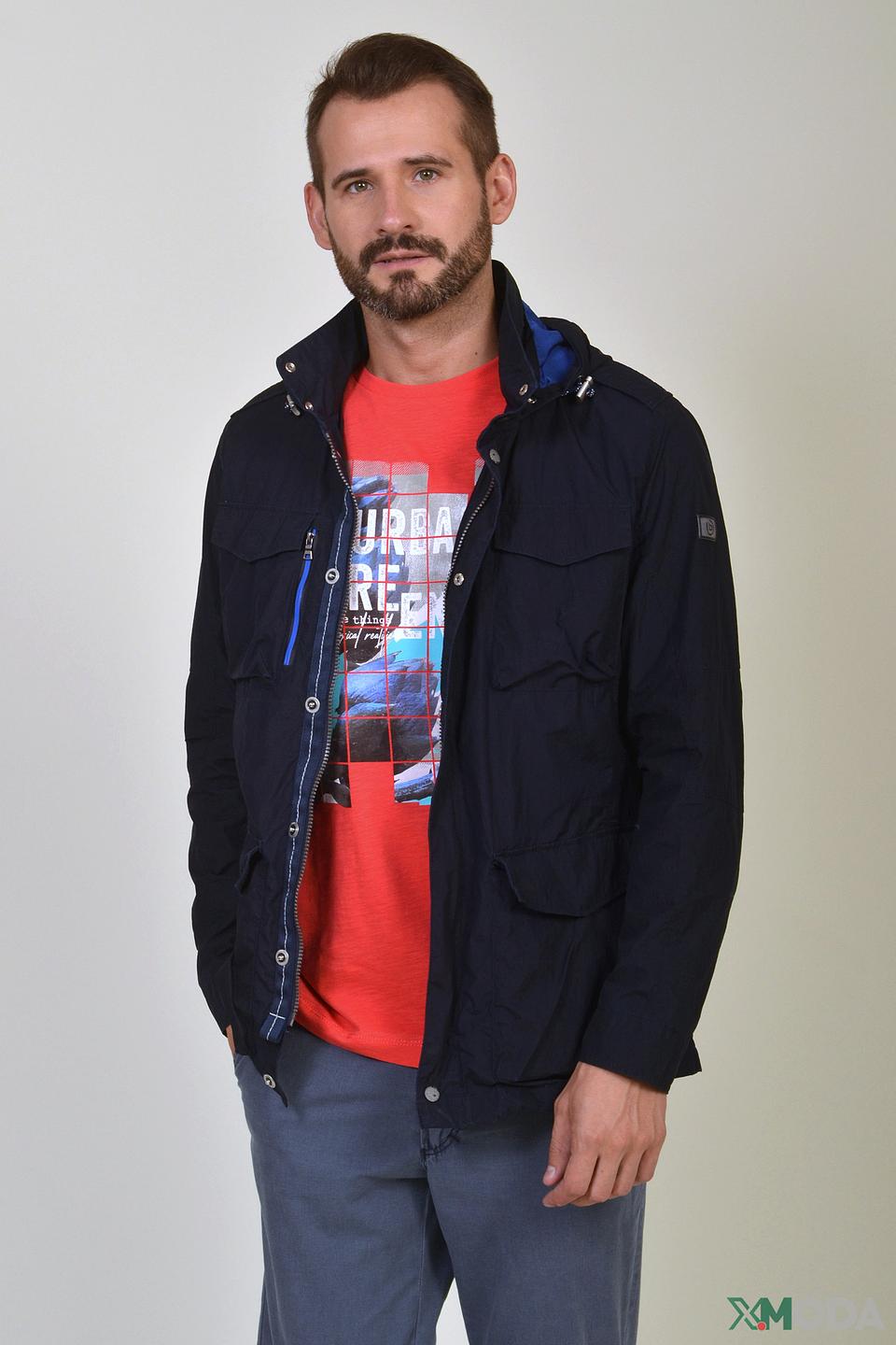 Куртка Bugatti мужская тёмно-синяя