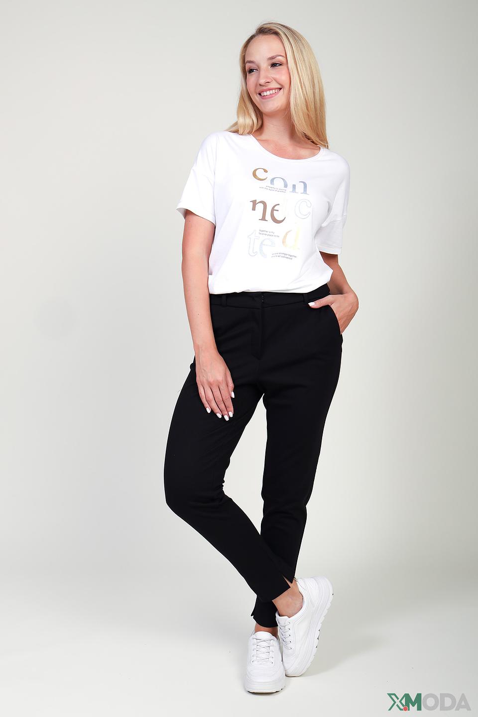 Брюки Betty and Co чёрные прямые