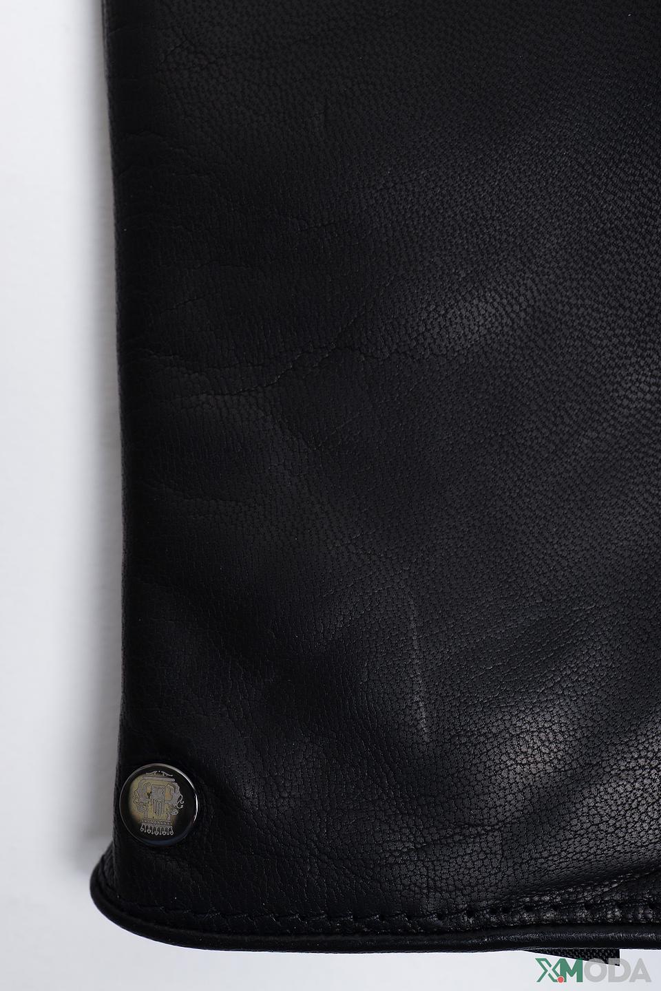 Перчатки Roeckl чёрные кожаные