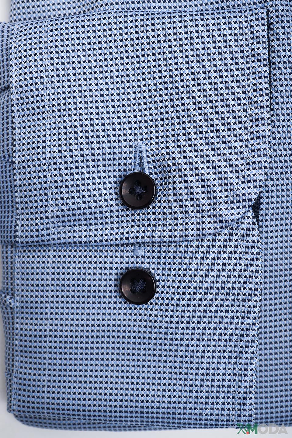 Рубашка Casa Moda голубая приталенная