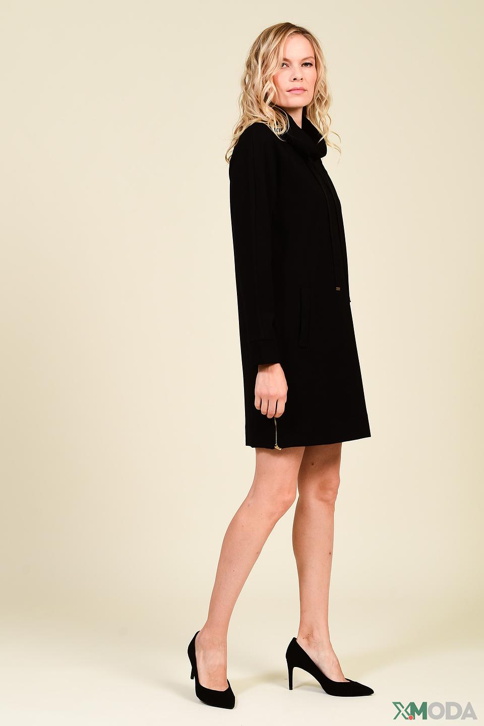 Платье Penny Black Black черное с капюшоном