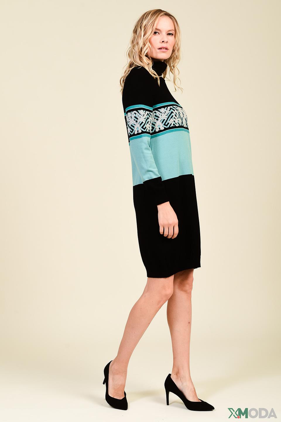 Платье Tricot Chic с узором