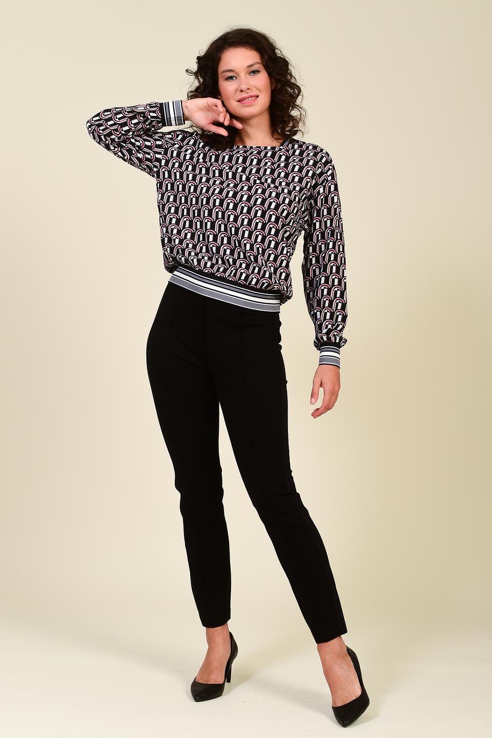 Брюки Pezzo чёрные прямые