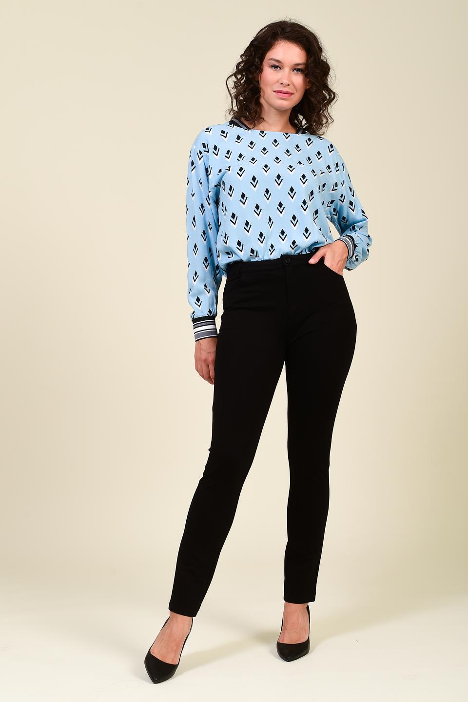 Брюки Pezzo чёрные slim fit