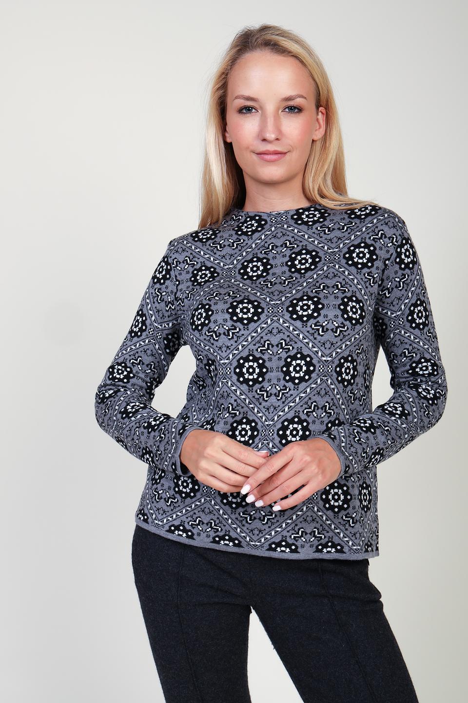 Пуловер Pezzo с узором