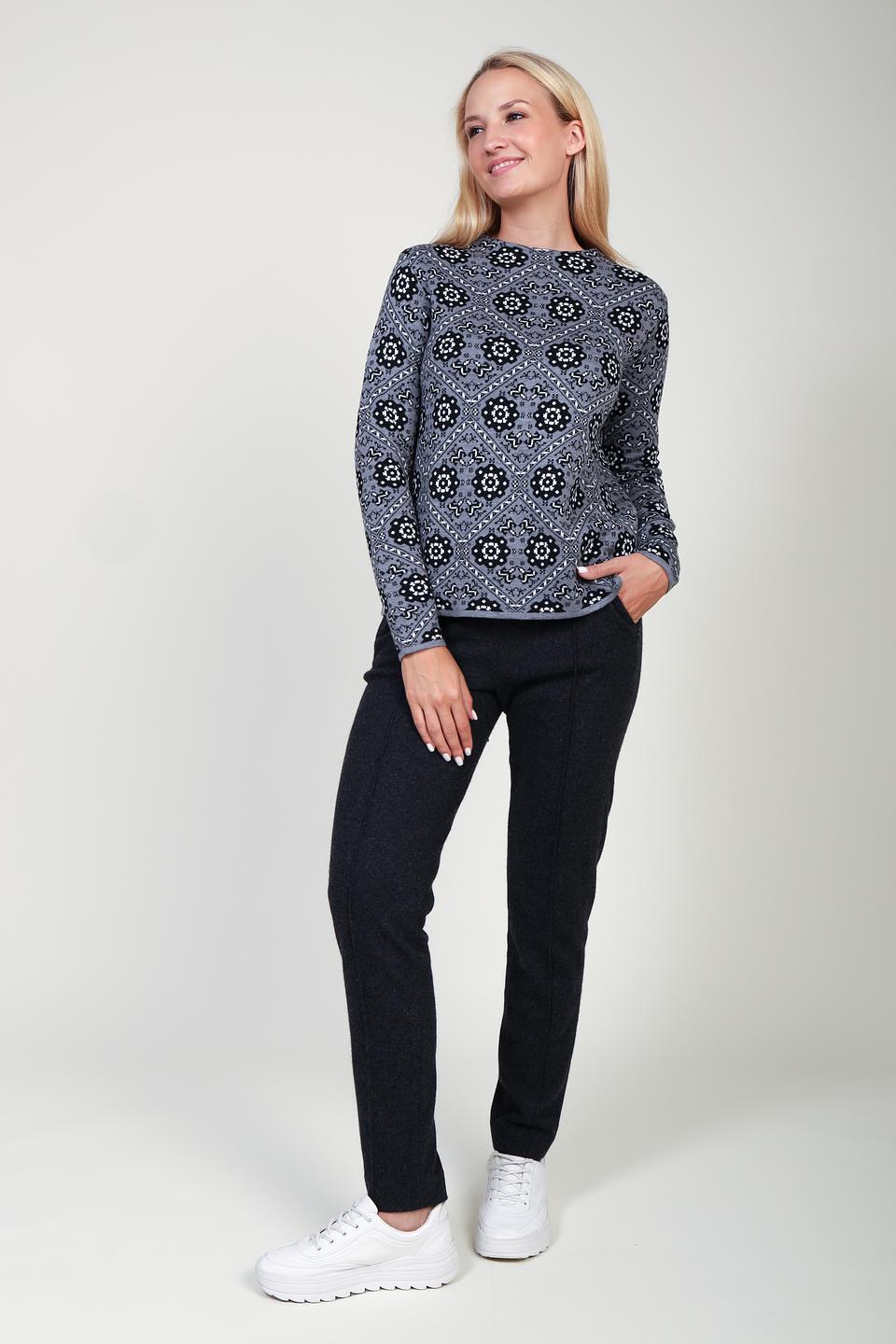 Пуловер Pezzo с узором