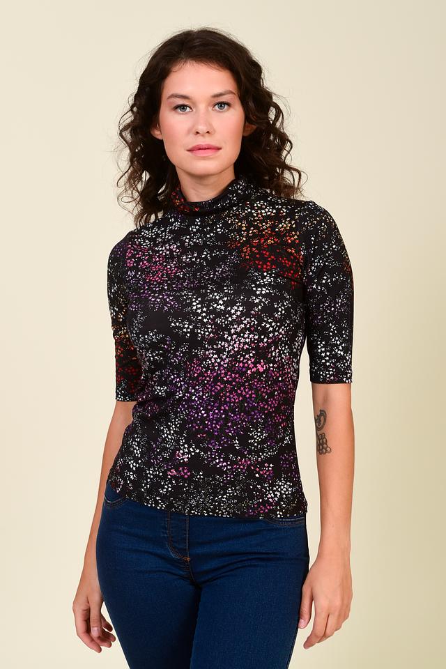 Водолазка Pezzo с цветочным принтом