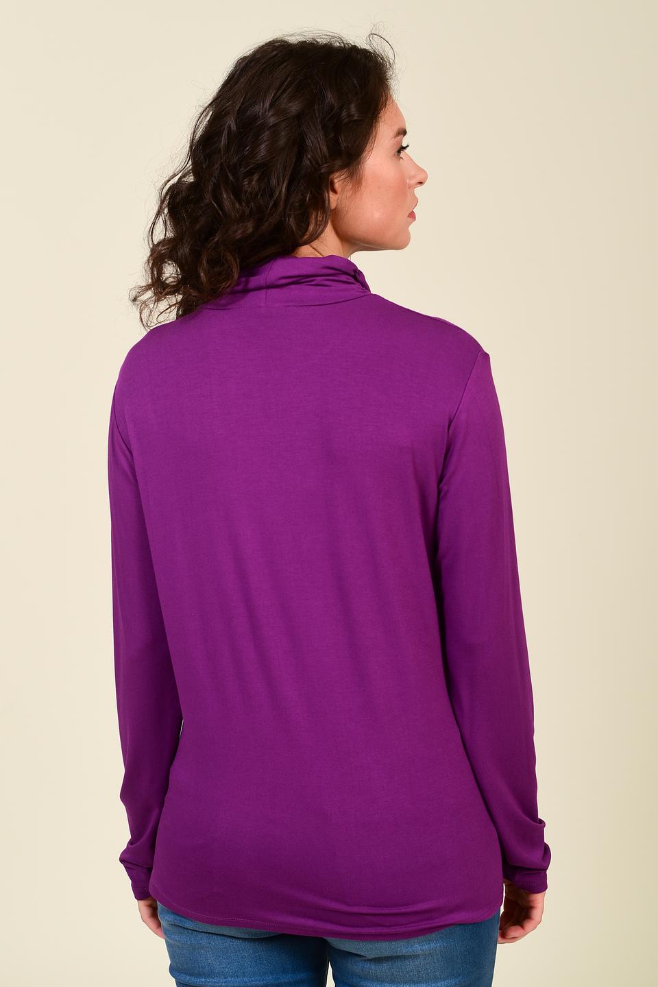 Водолазка Pezzo фиолетовая