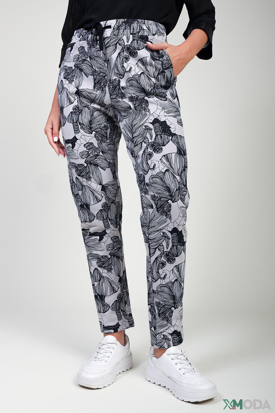 Брюки Pezzo с цветочным принтом