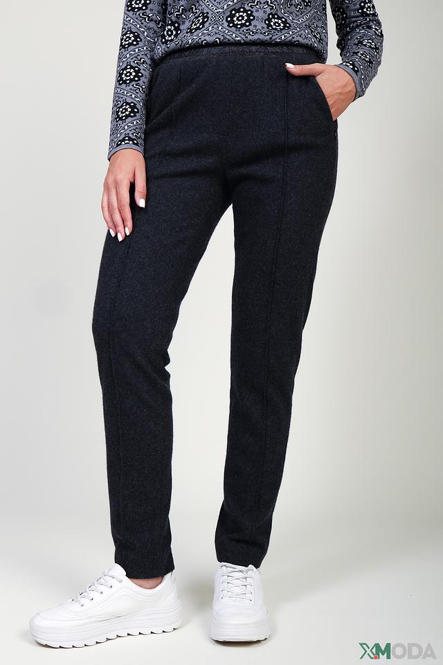 Брюки Pezzo прямые тёмно-синие