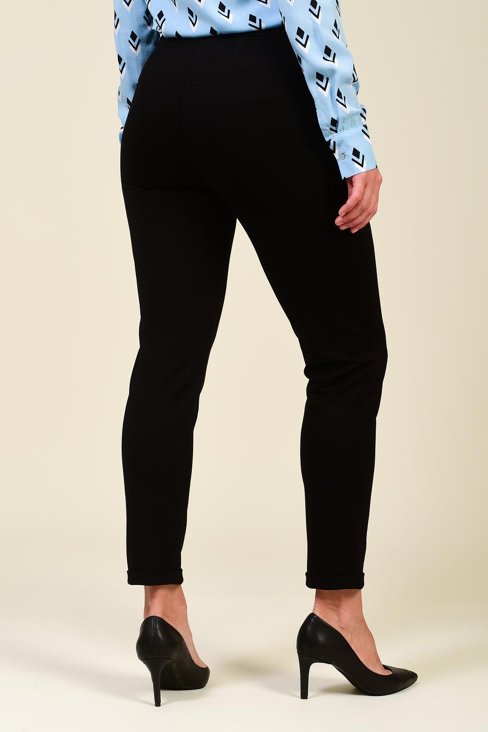 Брюки Pezzo с молнией чёрные