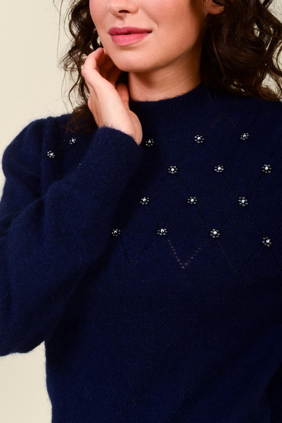 Пуловер Pezzo с вышивкой