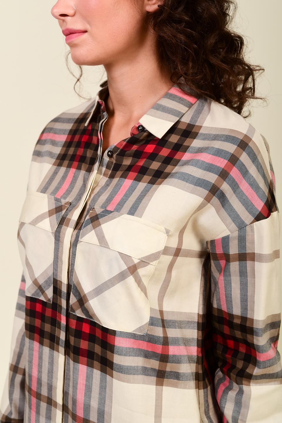 Платье Pezzo в клетку