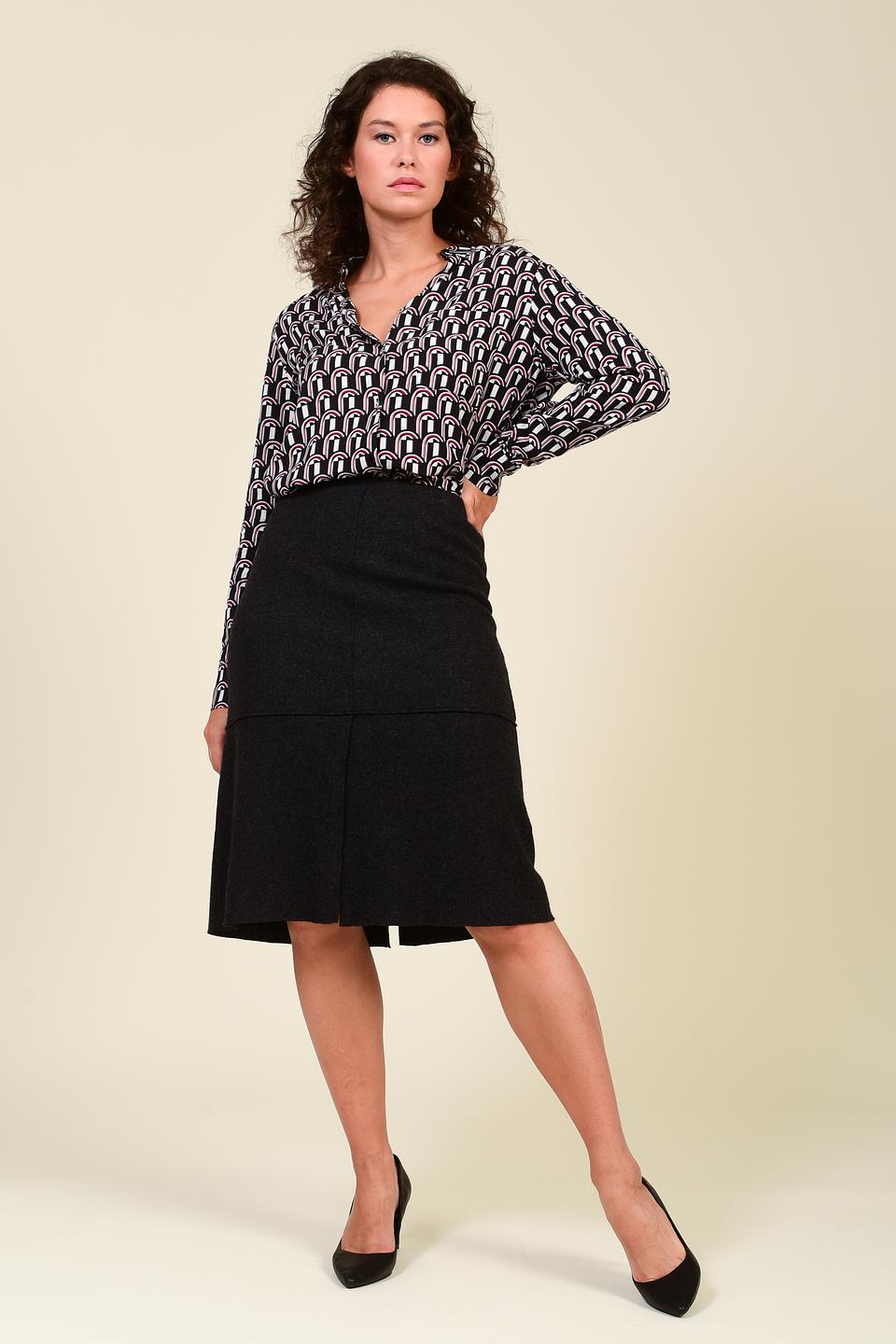 Блуза Pezzo с геометрическим принтом