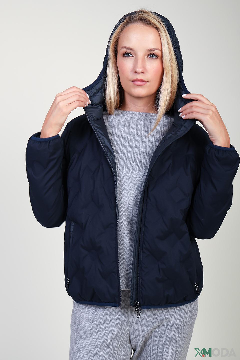 Куртка Pezzo стеганая синяя