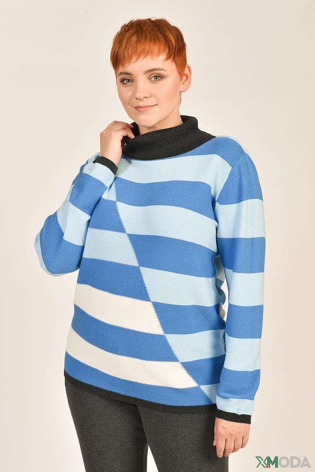 Водолазка Eugen Klein в полоску голубую