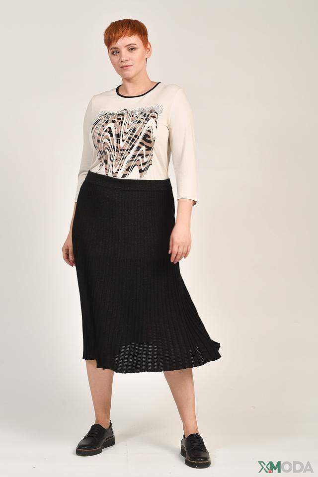 Юбка Barbara Lebek чёрная плиссе
