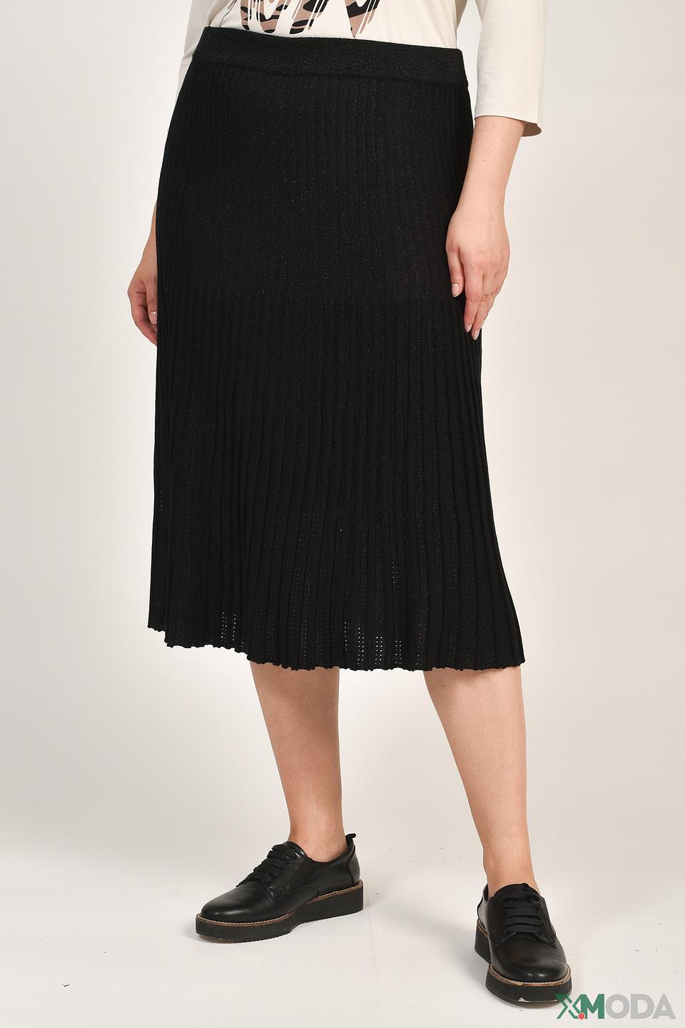Юбка Barbara Lebek чёрная плиссе