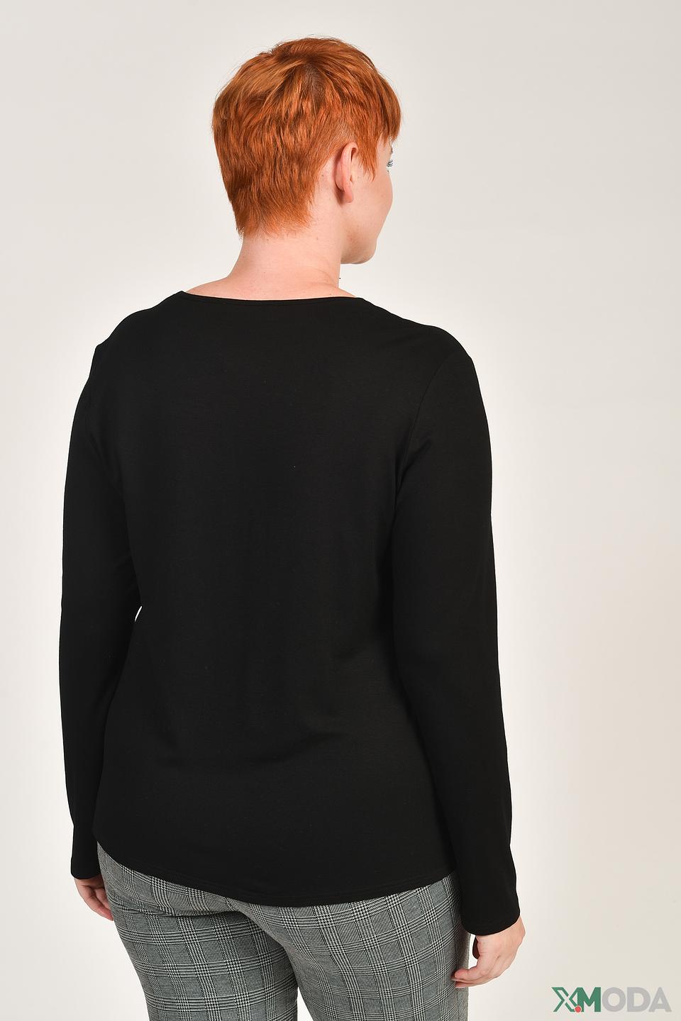 Футболка Doris Streich с логотипом, чёрная