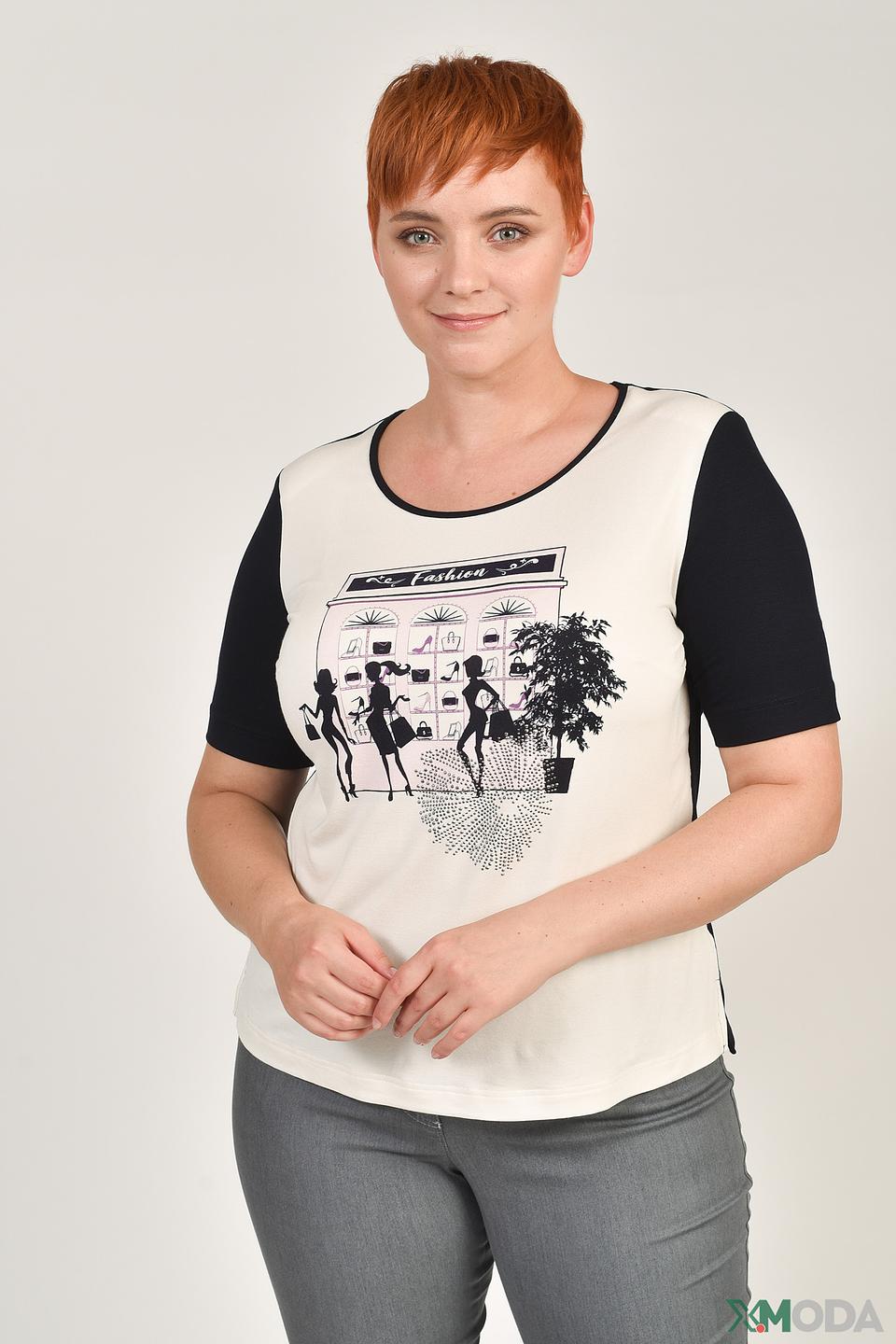 Футболка Eugen Klein с принтом