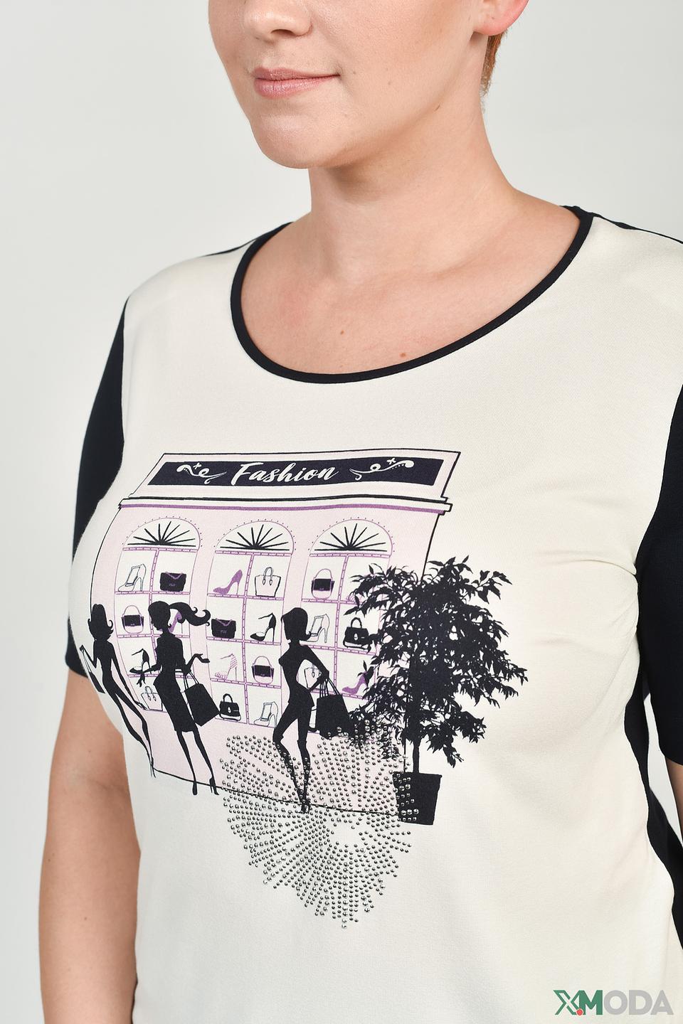 Футболка Eugen Klein с принтом