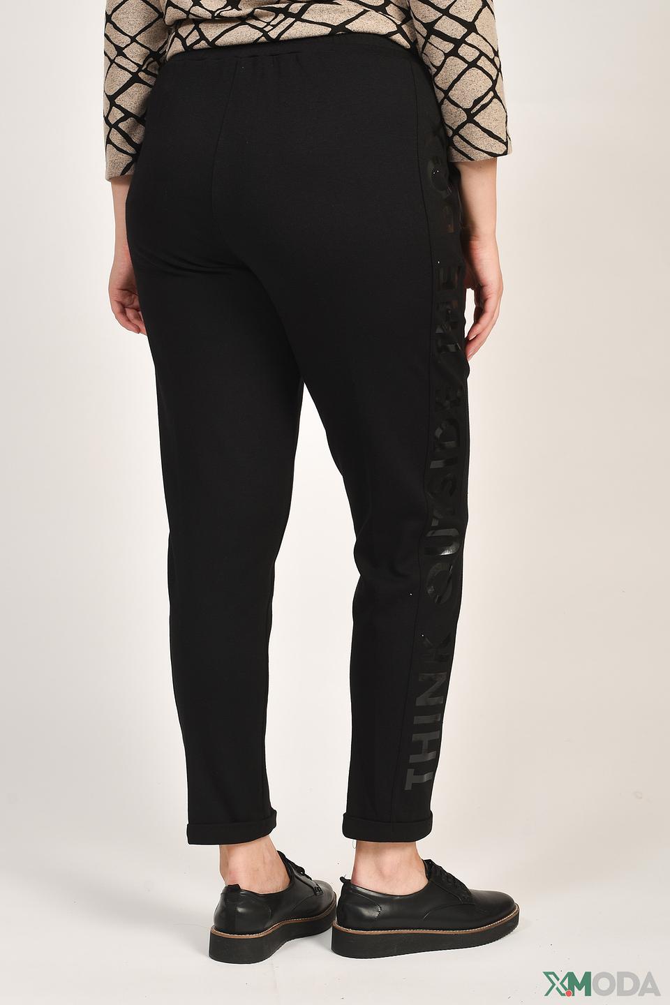 Брюки трикотажные Doris Streich черные