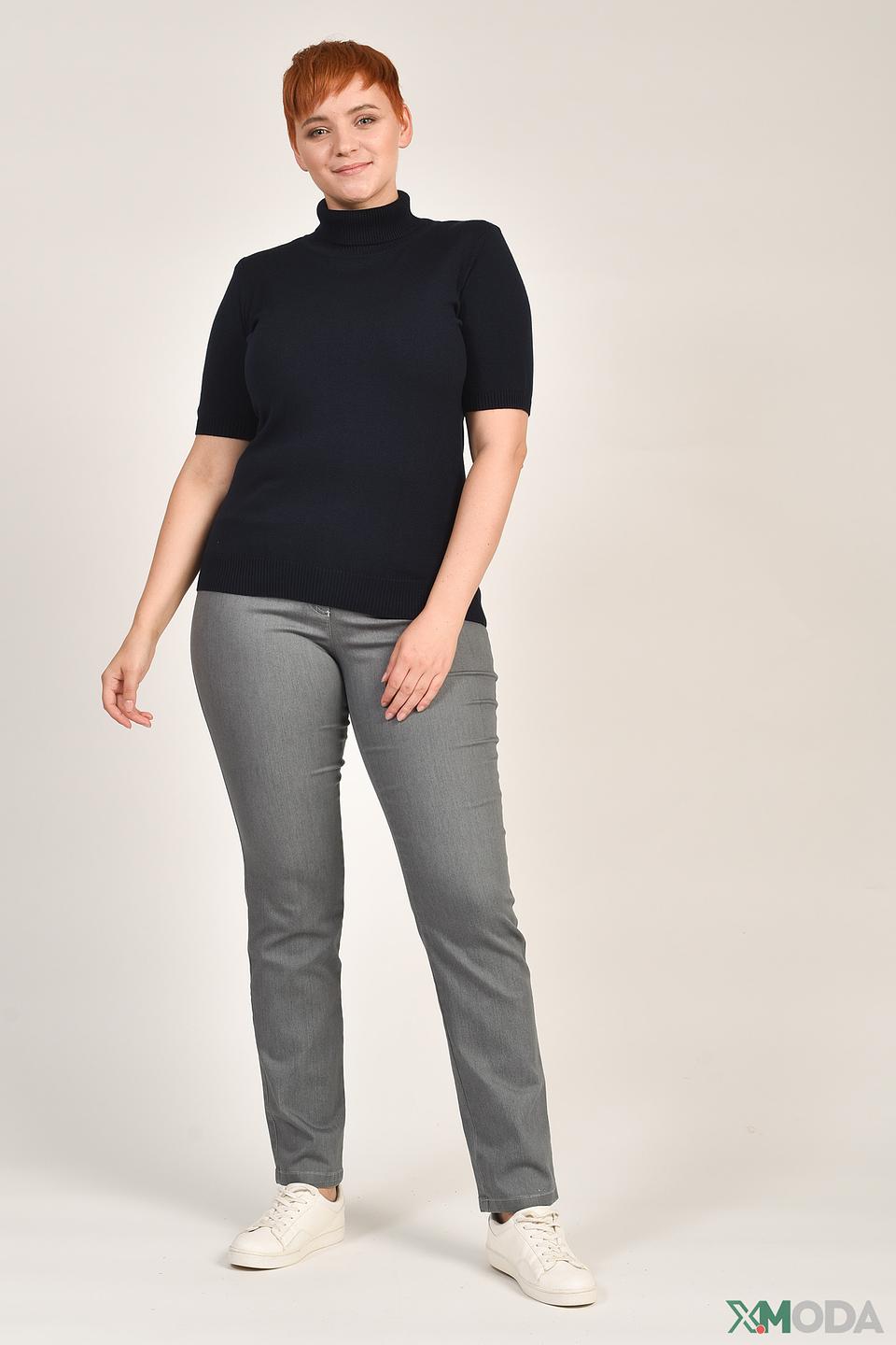 Пуловер Eugen Klein с воротником-стойкой чёрный