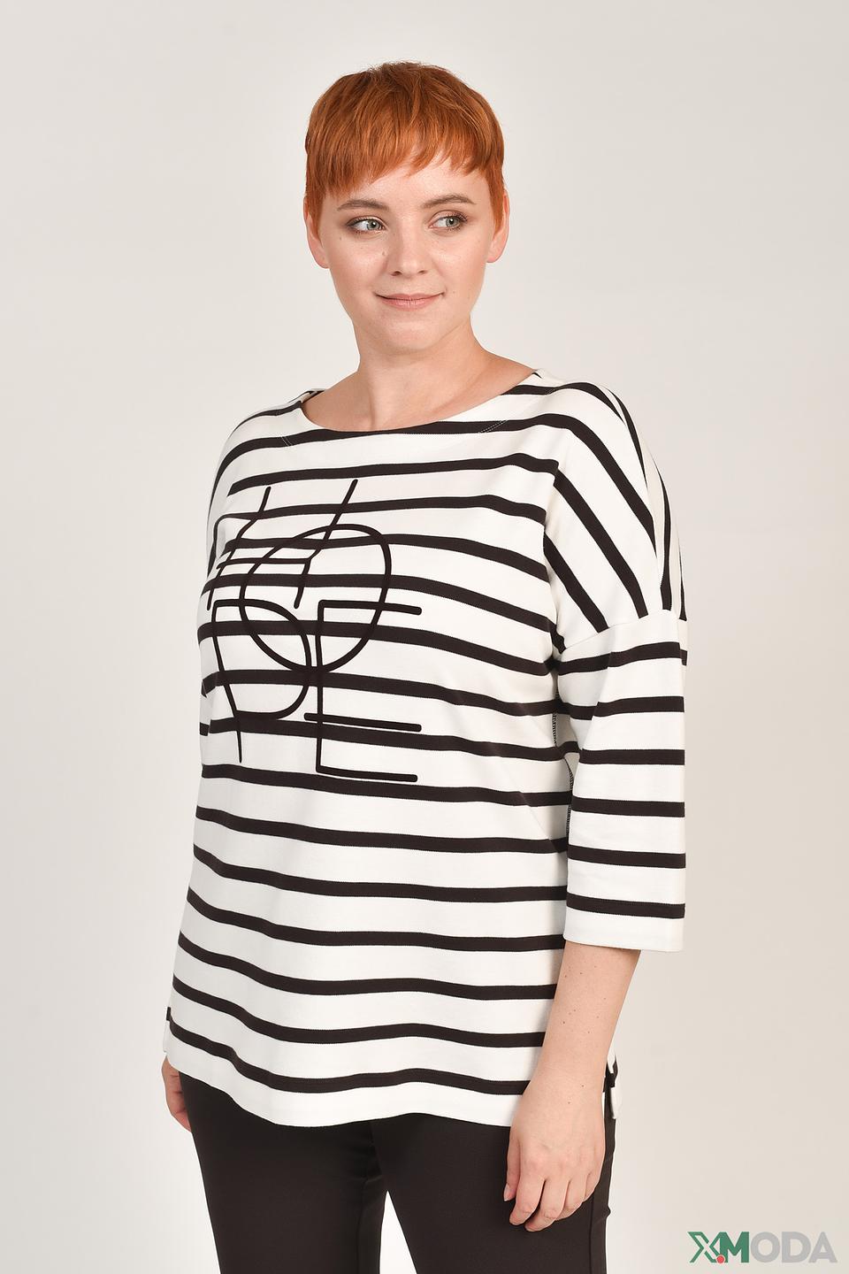 Лонгслив Frapp в полоску