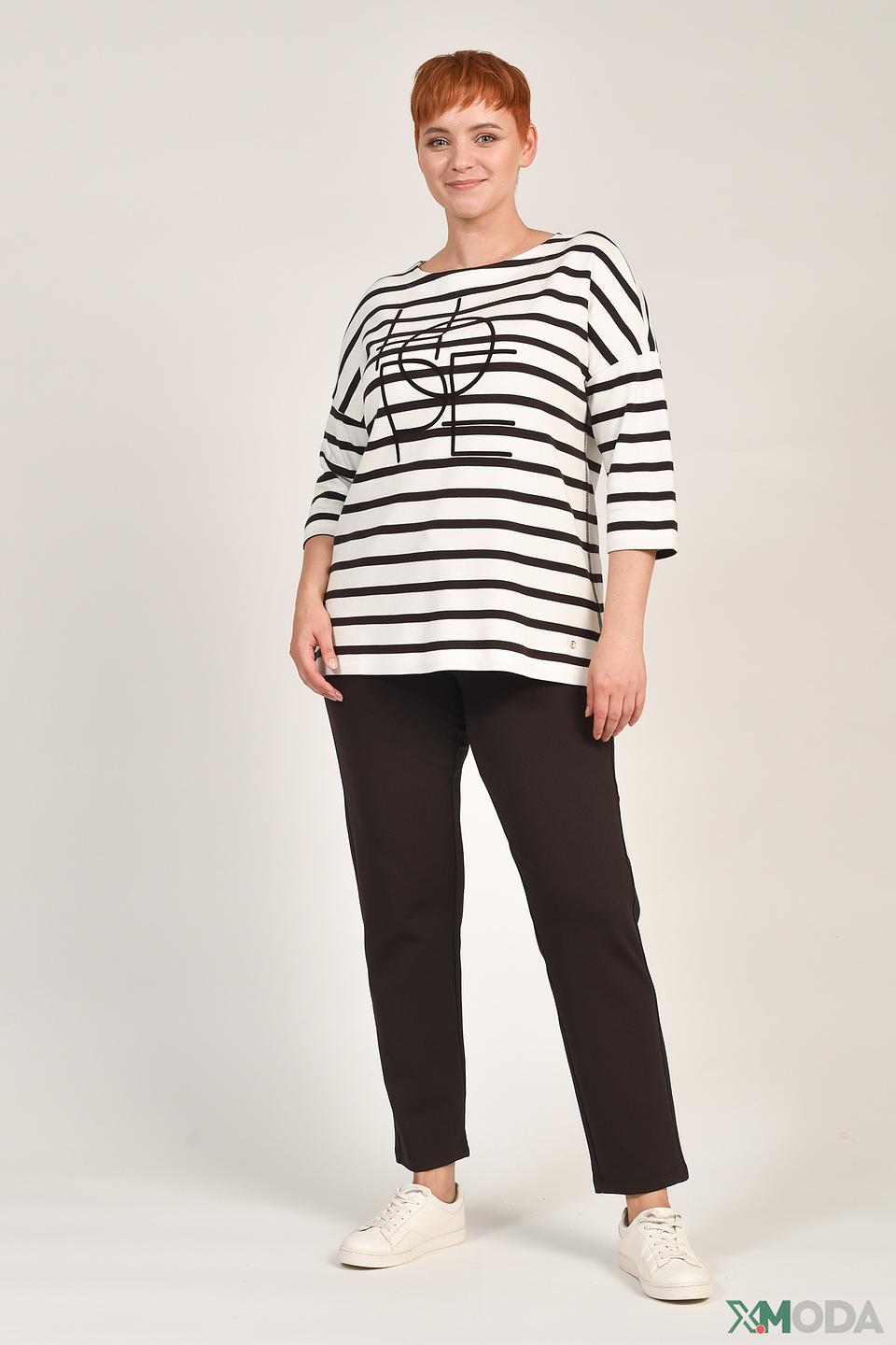 Лонгслив Frapp в полоску