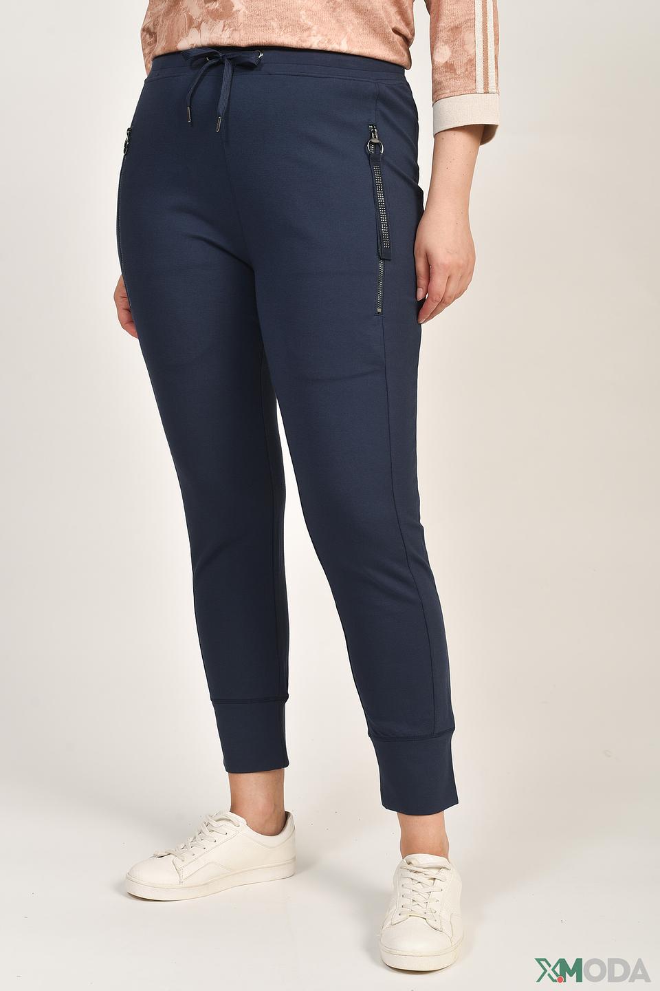 Брюки Via Appia с карманами синие