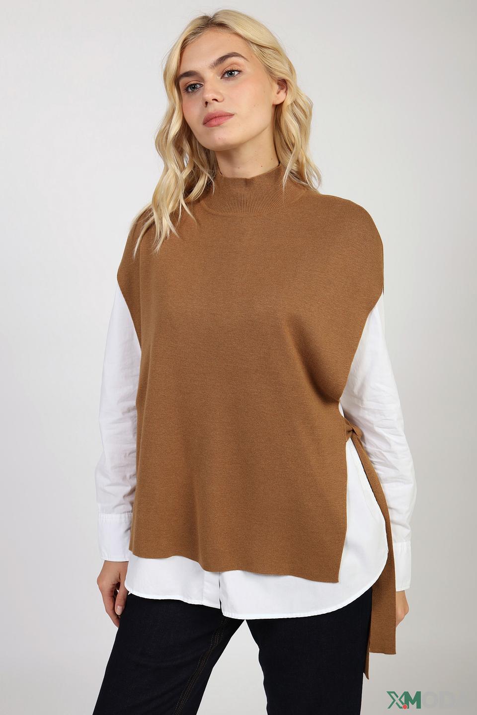 Пуловер s.Oliver коричневый