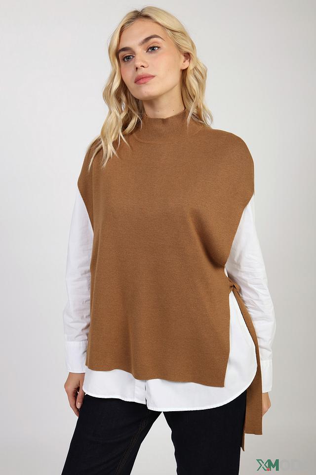 Пуловер s.Oliver коричневый