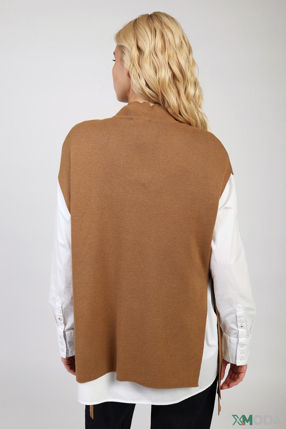 Пуловер s.Oliver коричневый