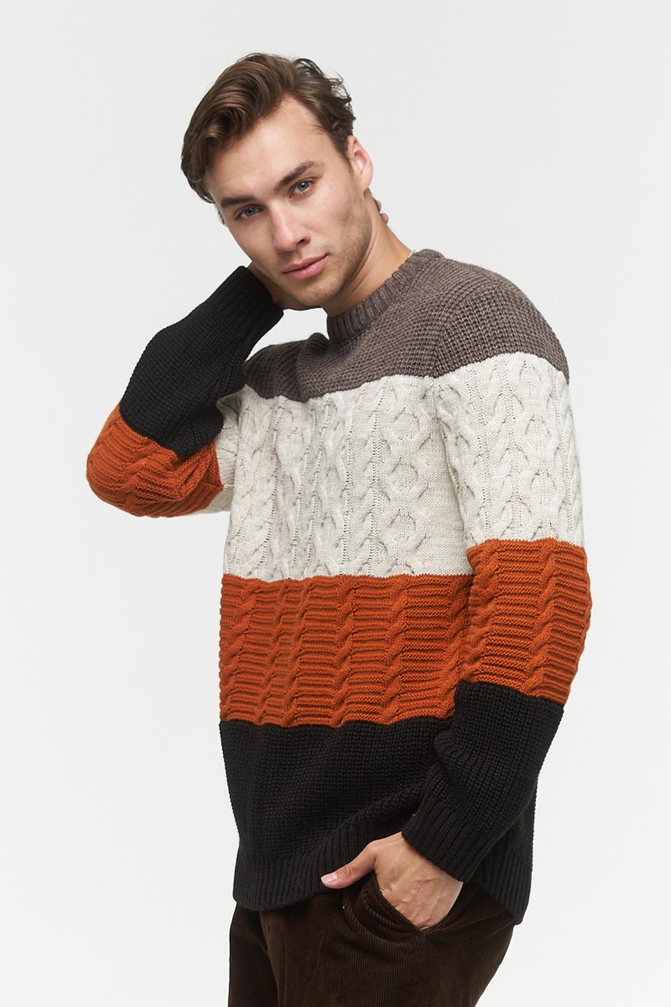 Джемпер VAY мужской в полоску