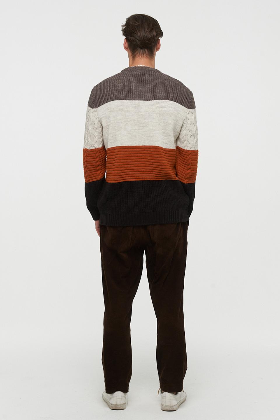 Джемпер VAY мужской в полоску