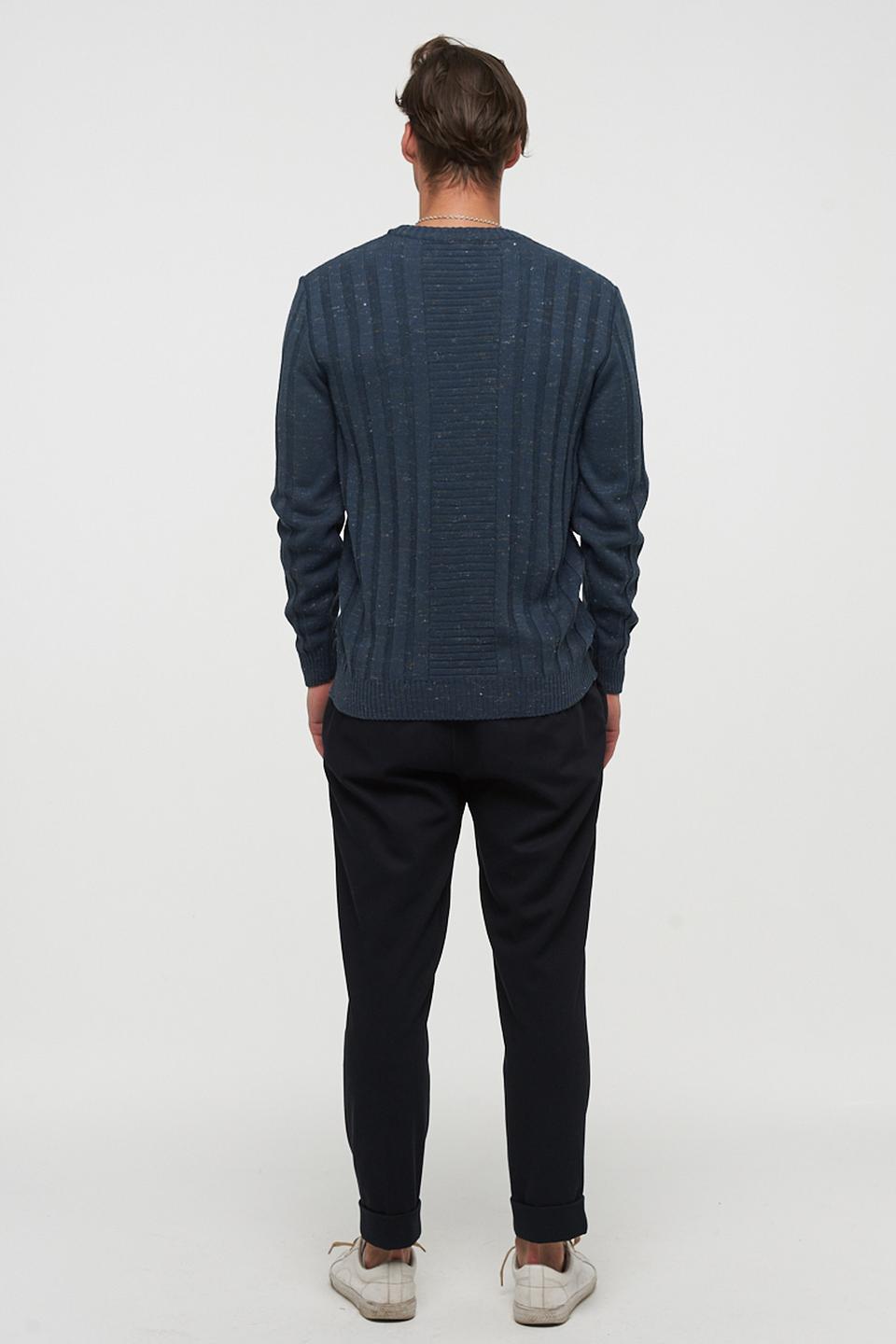 Джемпер VAY мужской тёмно-синий